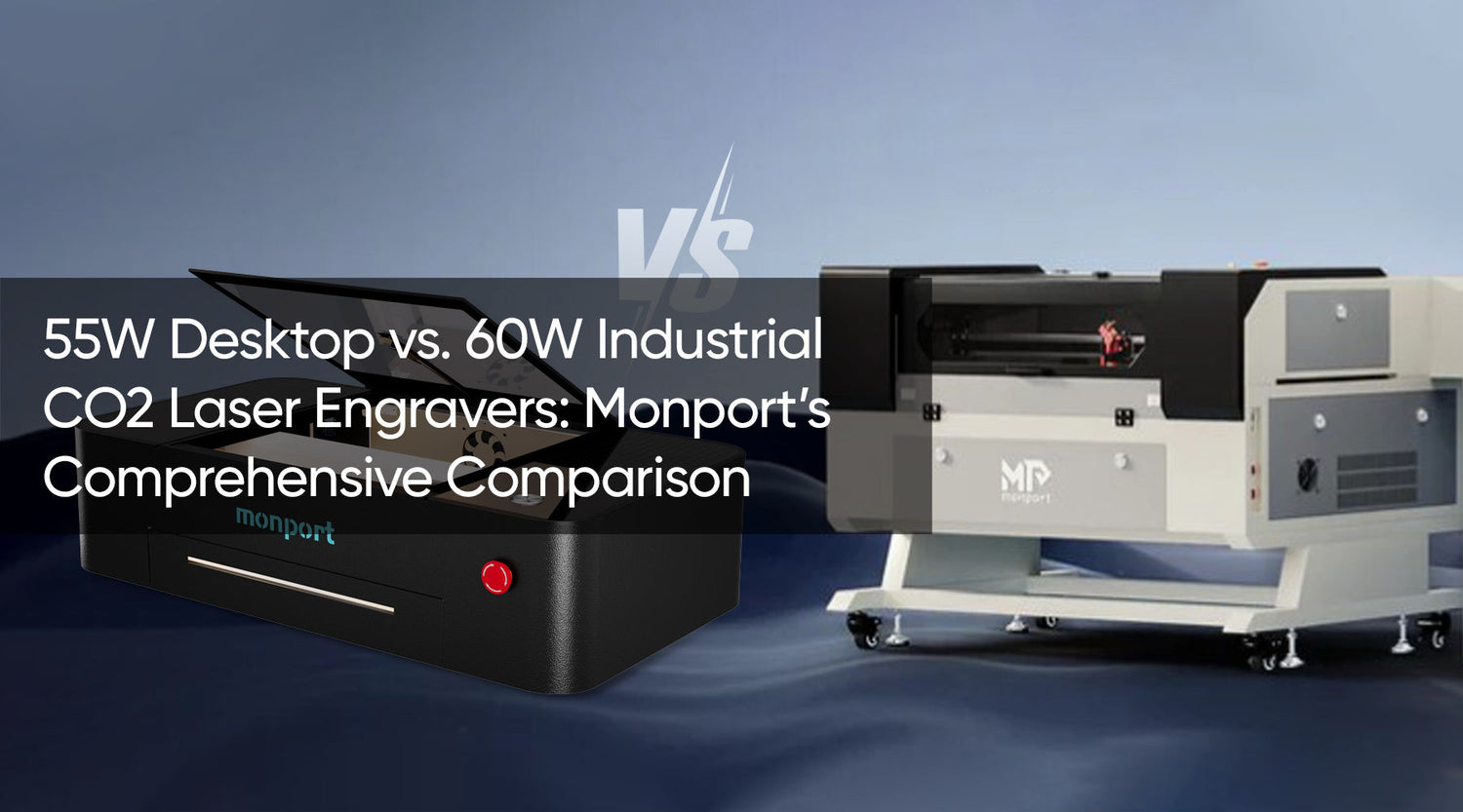 desktop CO2 laser vs Industrial laser cutter