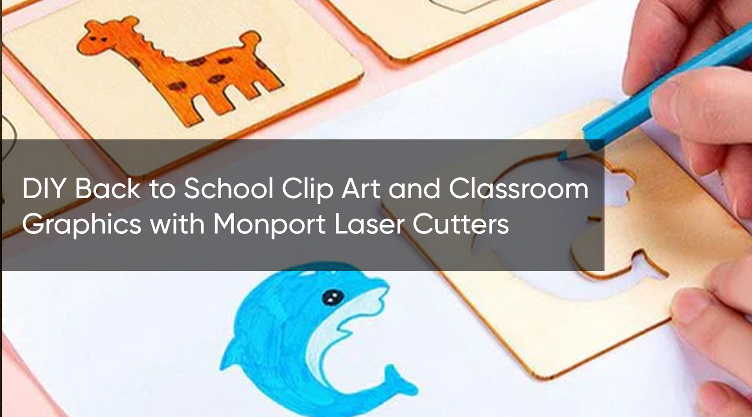 DIY Back to School Clip Art and Classroom Graphics with Monport Laser Cutters