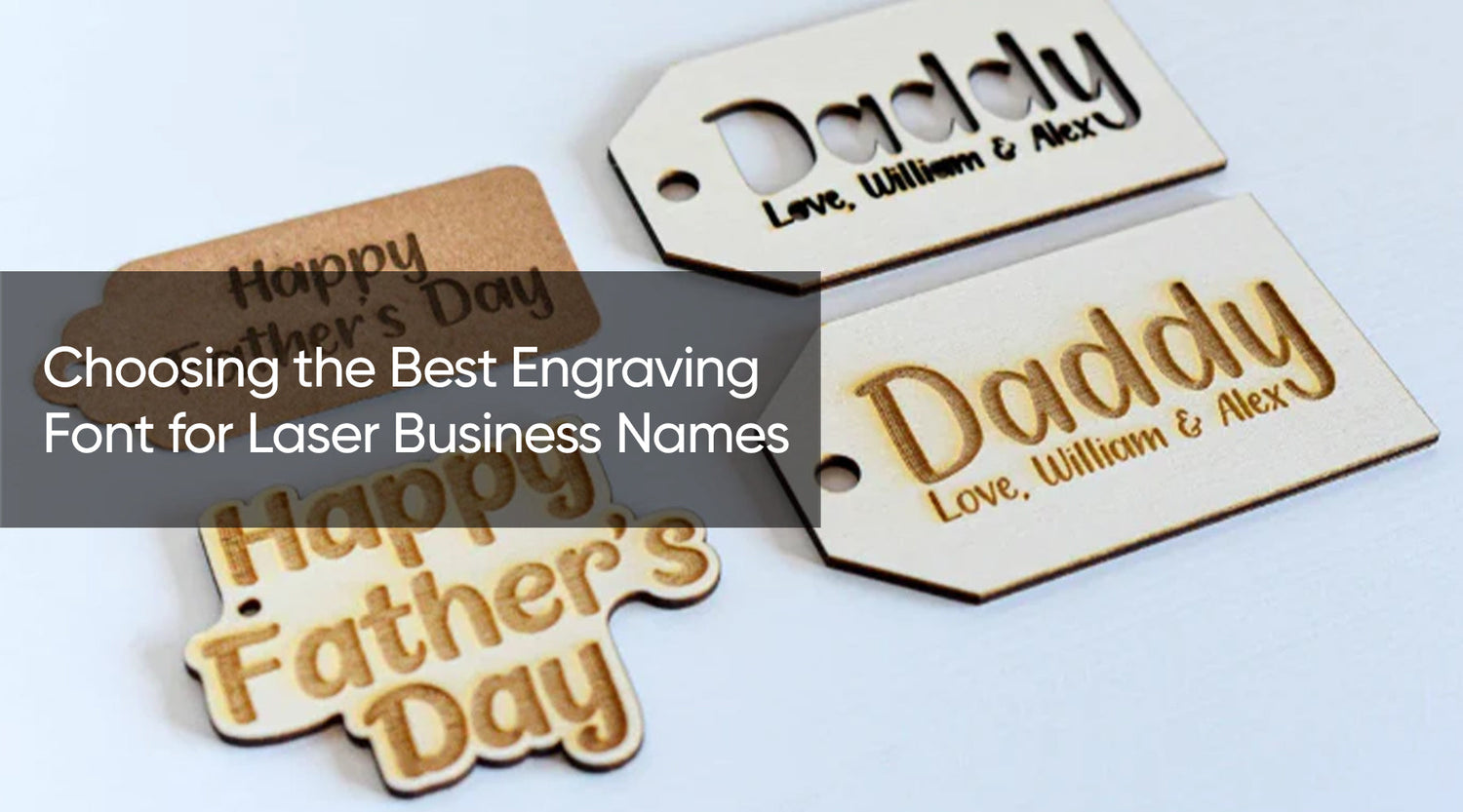 Choosing the Best Engraving Font for Laser Business Names