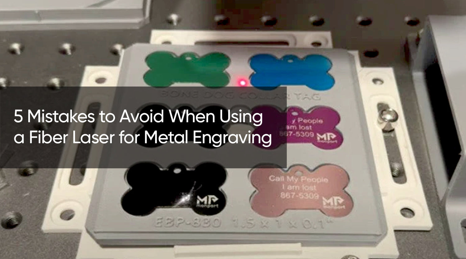 5 Mistakes to Avoid When Using a Fiber Laser for Metal Engraving
