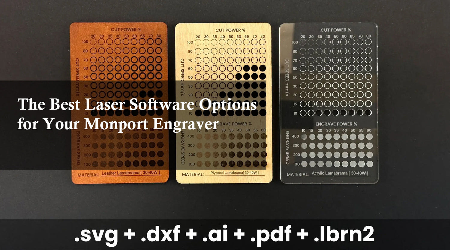 The Best Laser Software Options for Your Monport Engraver