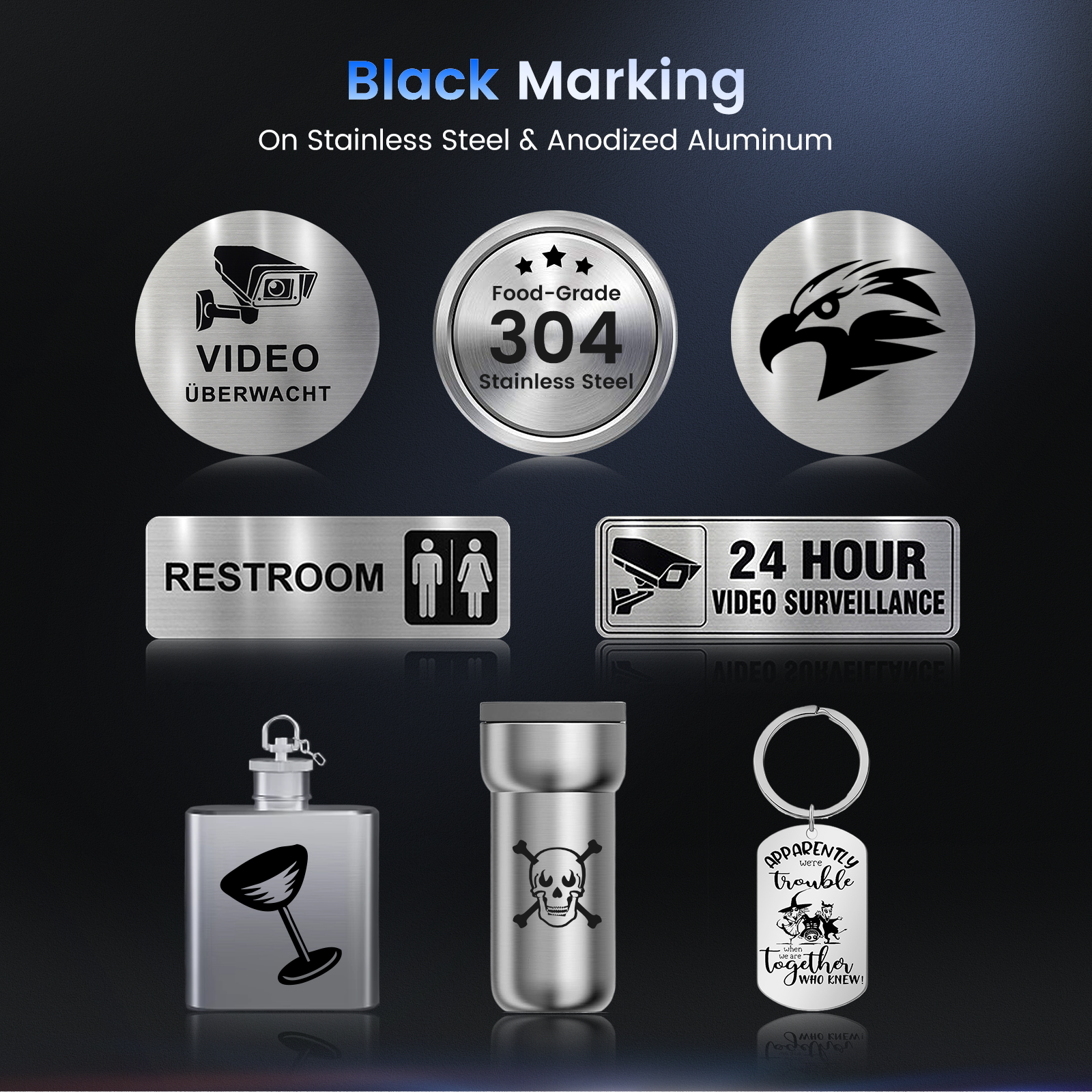 Monport GT 80W Split MOPA Fiber Laser Engraver & Color Marking Machine With AutoFocus