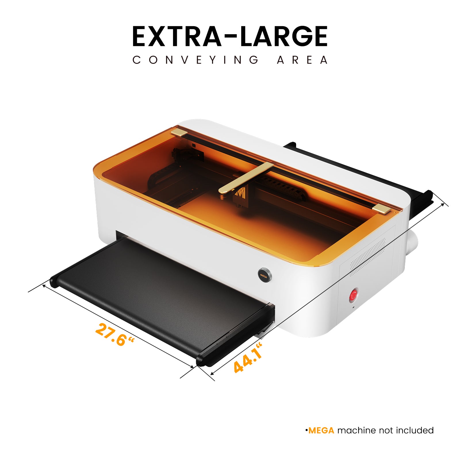 Monport Conveyor for Mega 70W Intelligent Desktop Engraving Machine