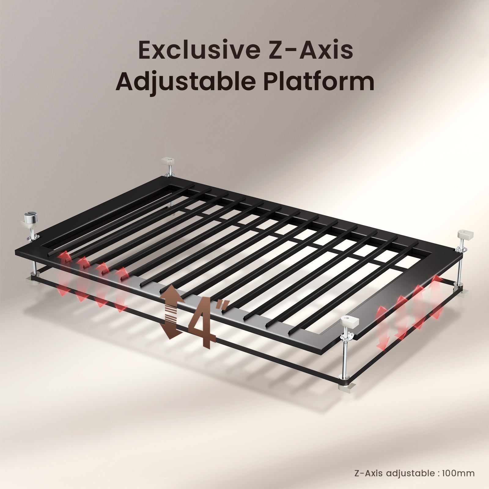 Monport Reno65 65W Desktop CO2 Laser Engraver & Cutter (24" X 16") with Magnetic Assisted Autofocus and Free Lightburn