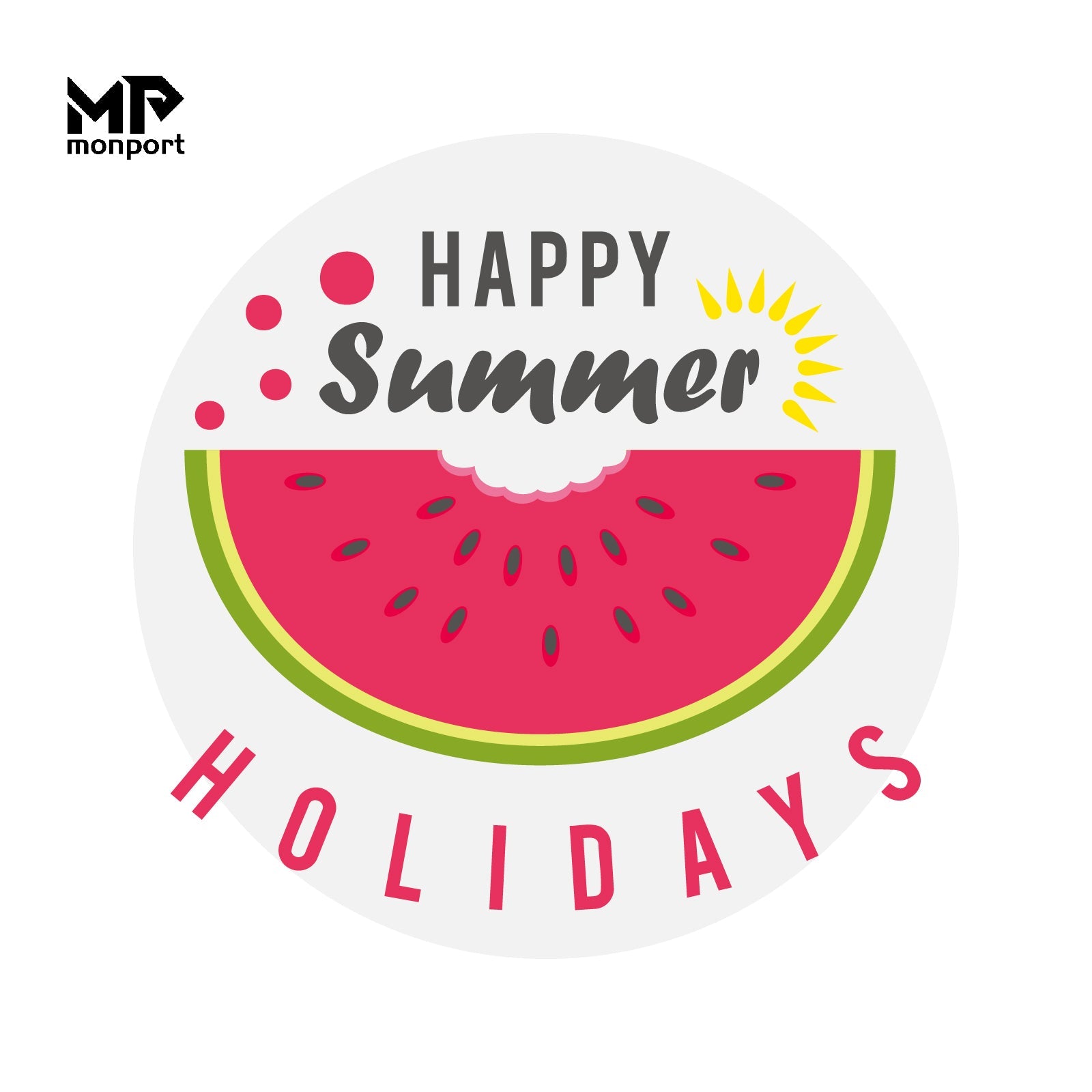 Juicy Delight: Laser-Engraved Summer Watermelon Wall Art