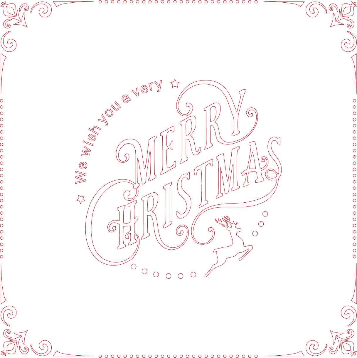 Festive Delight: Laser-Engraved Merry Christmas Decoration