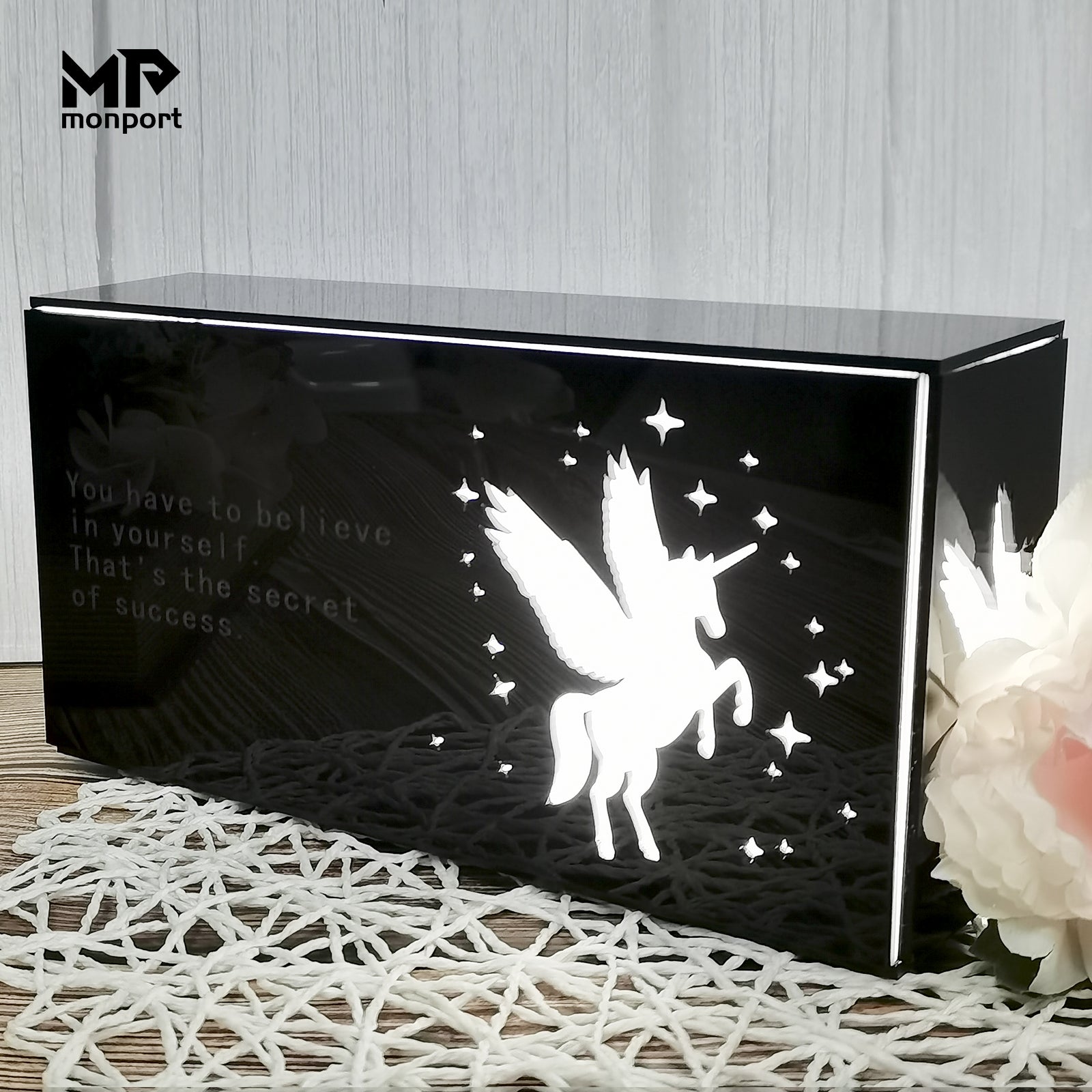 Acrylic LED Bedside Lamp - CDR File