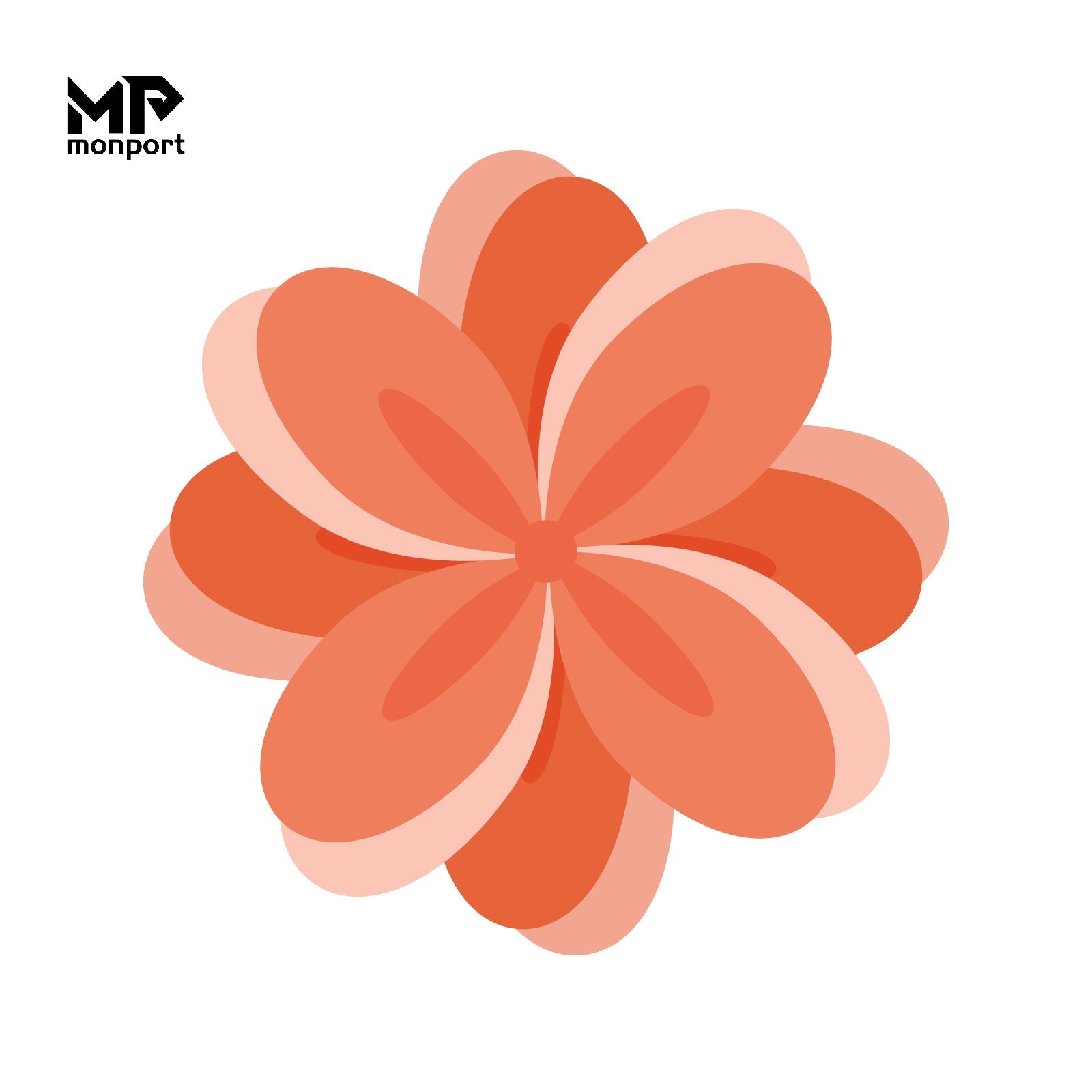 Ethereal Blossom: Laser-Engraved Pink Flower Wall Art