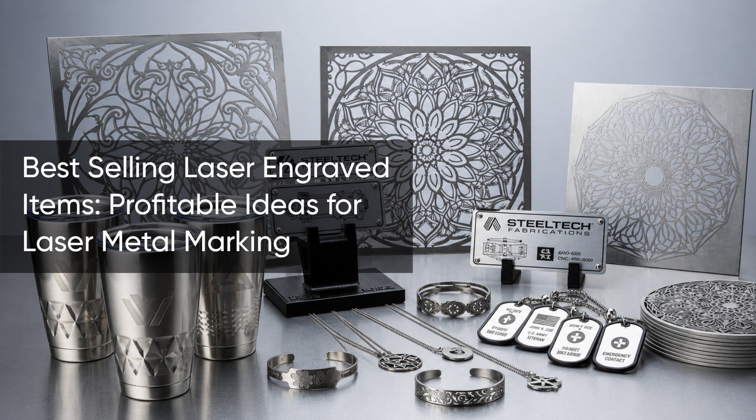 Best Selling Laser Engraved Items: Profitable Ideas for Laser Metal Marking