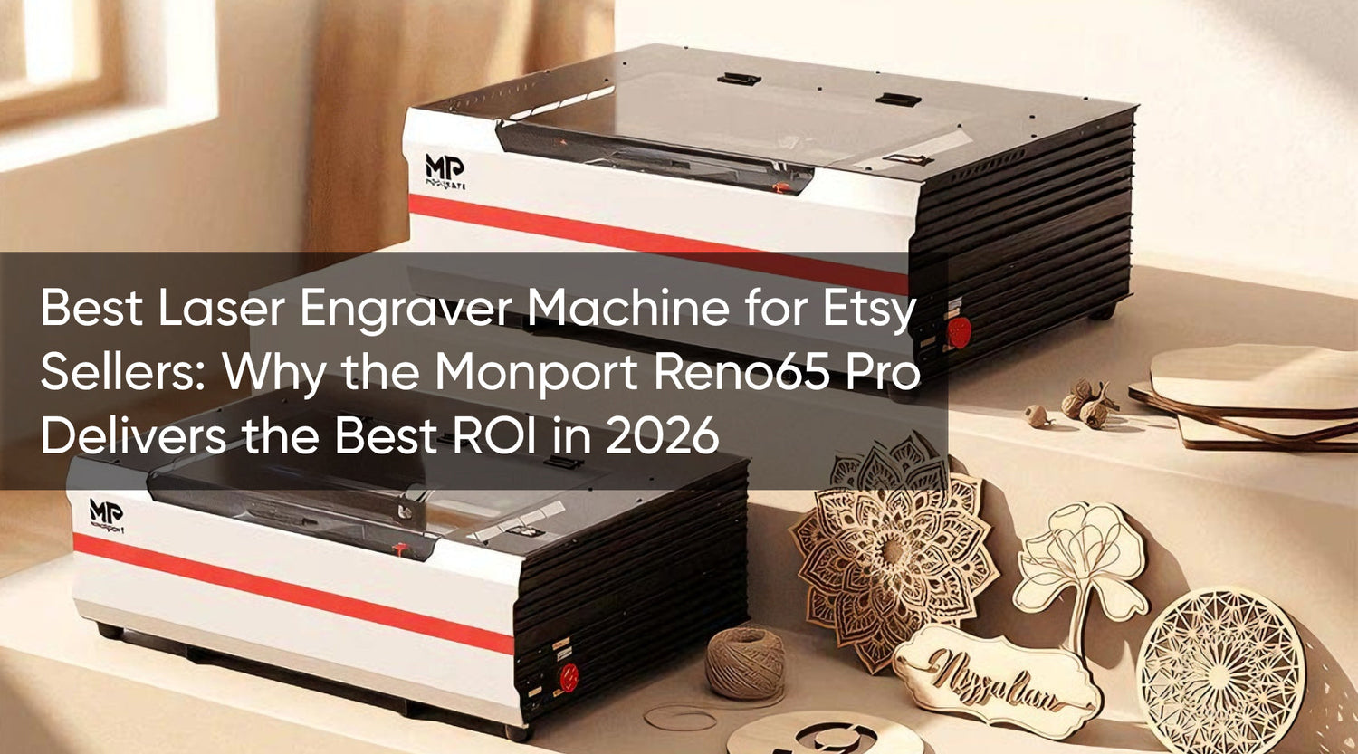 Best Laser Engraver Machine for Etsy Sellers: Why the Monport Reno65 Pro Delivers the Best ROI in 2026