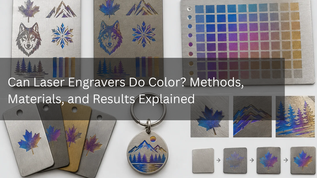 Can Laser Engravers Do Color? Methods, Materials, and Results Explained