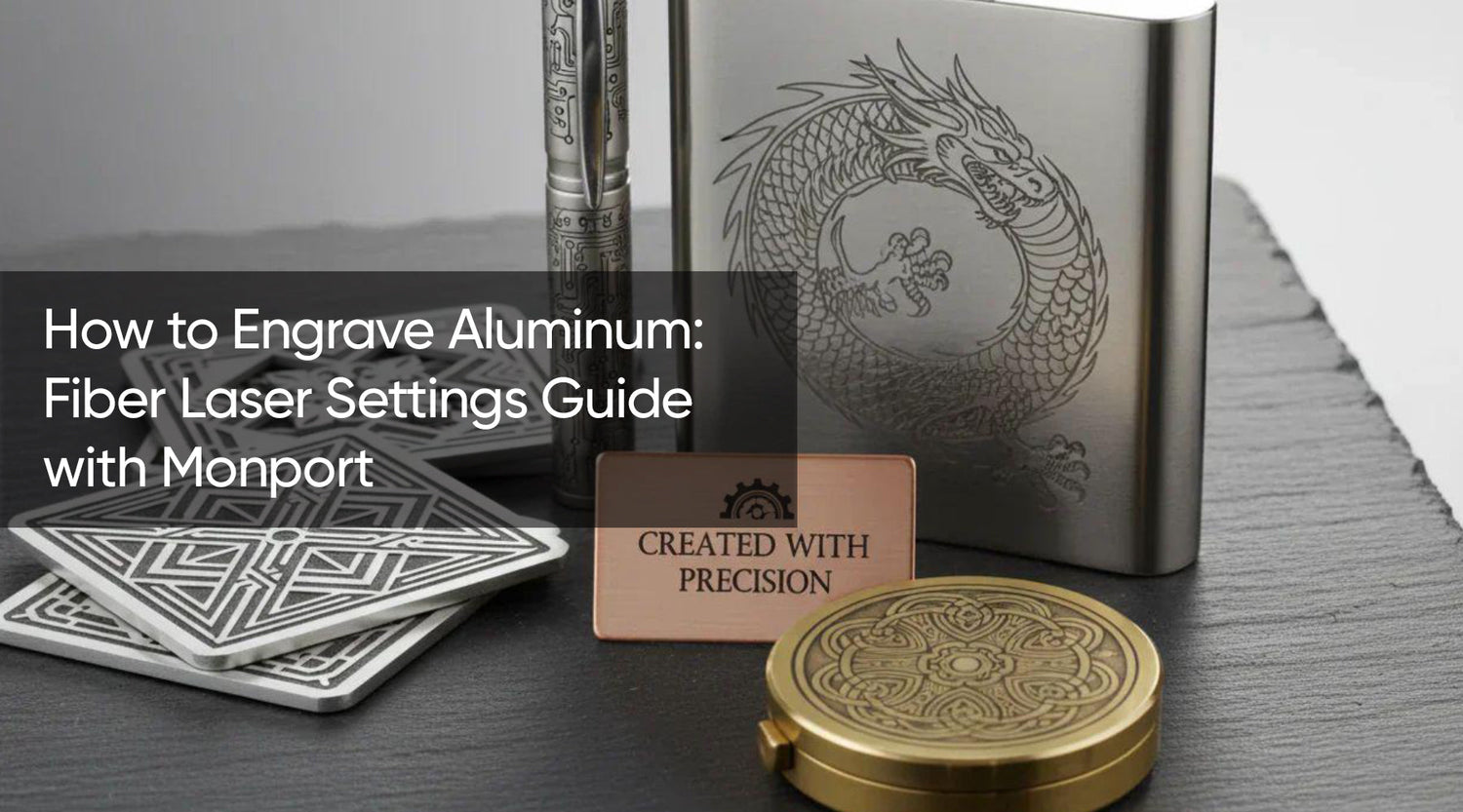 How to Engrave Aluminum: Fiber Laser Settings Guide with Monport
