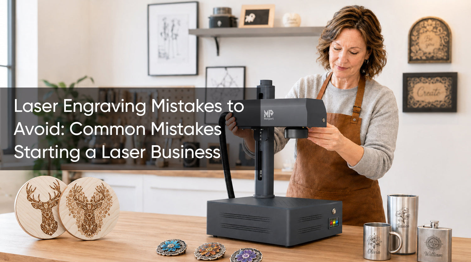 Laser Engraving Mistakes to Avoid: Common Mistakes Starting a Laser Business