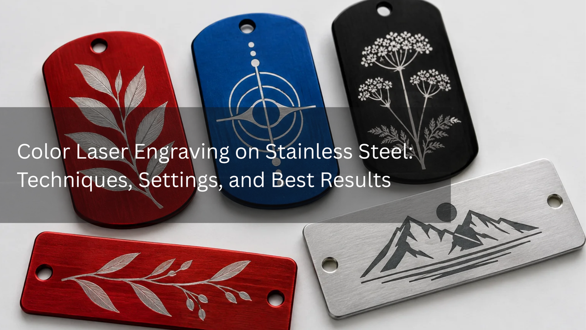 Color Laser Engraving on Stainless Steel: Techniques, Settings, and Best Results