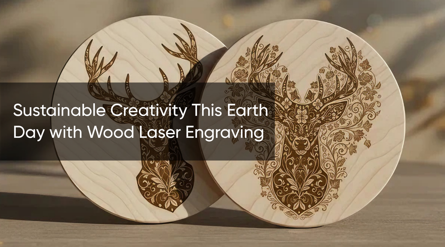 Sustainable Creativity This Earth Day with Wood Laser Engraving