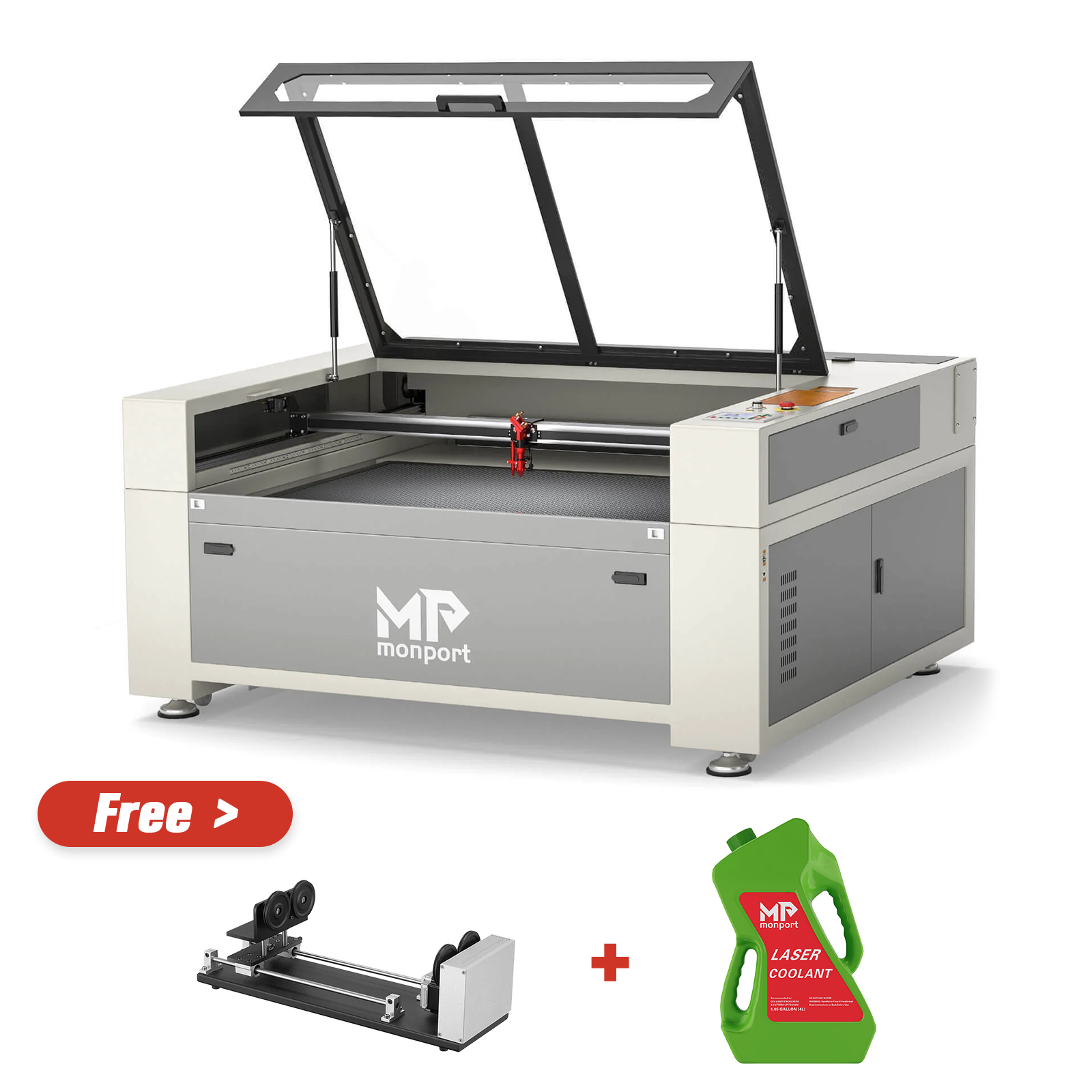 Monport 150W Built-in Chiller CO2 Laser Engraver & Cutter (64