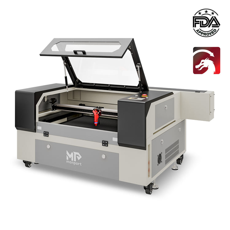 Special Offer | Monport 80W CO2 Laser Engraver & Cutter (28" x 20") with Autofocus