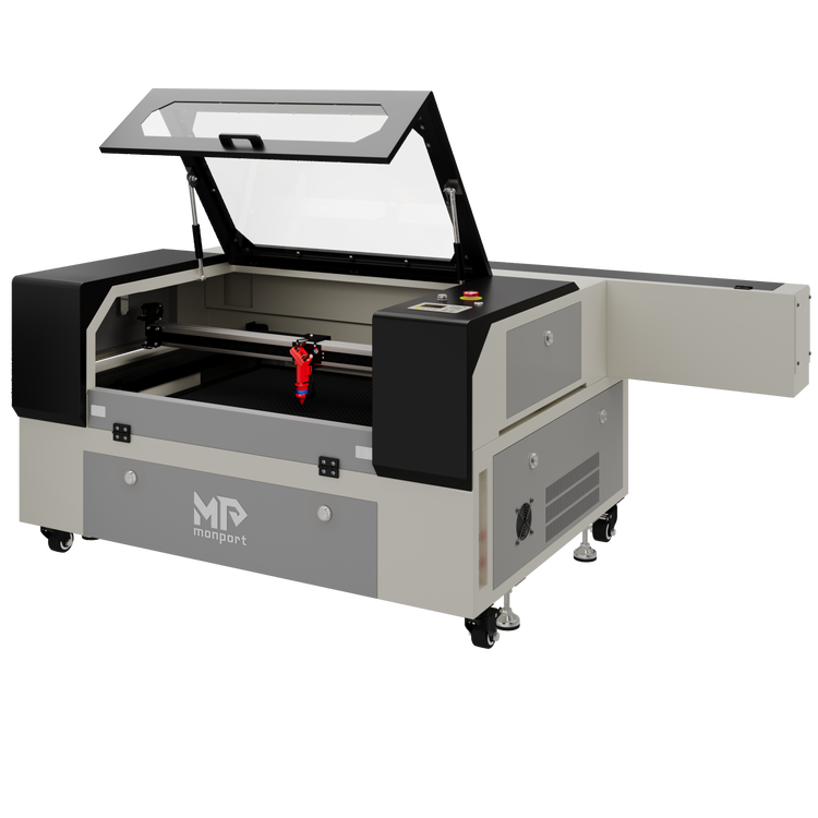 Monport 100W CO2 Laser Engraver & Cutter (28" x 20") with Autofocus