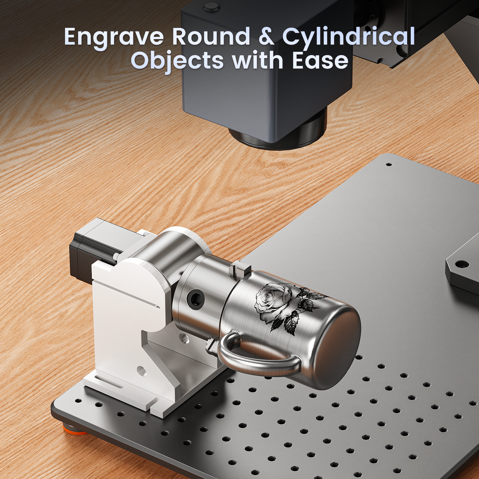 Monport GT 80W Split MOPA Fiber Laser Engraver & Color Marking Machine With AutoFocus