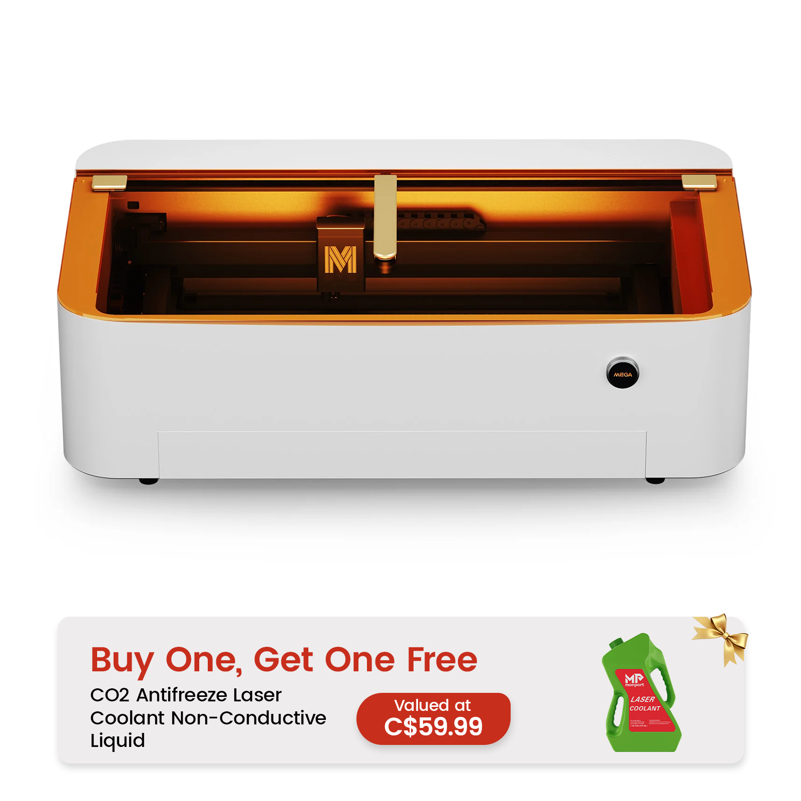 Monport Mega: The World's Premier 70W Intelligent Desktop Engraving Machine