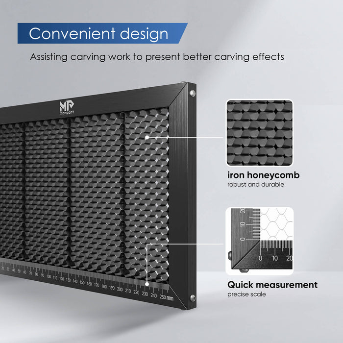 Monport 8"X12" Metal Honeycomb Laser Working Bed for CO2 Laser Engraver