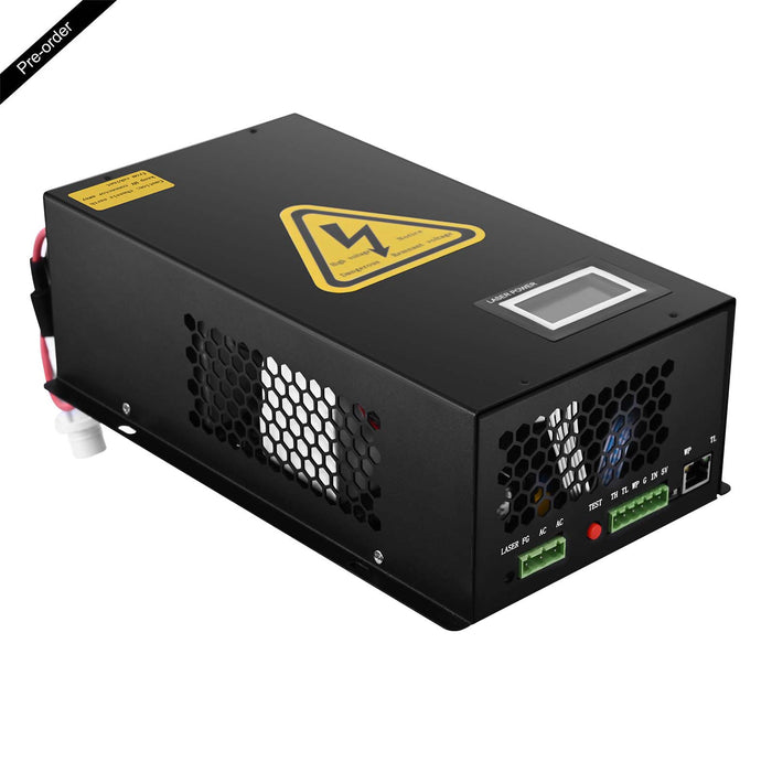 Monport 60W Laser Power Supply with Real-time Data for CO2 Laser Engraver