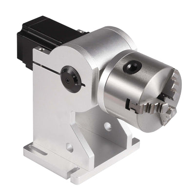 Monport 80MM Three Jaws Rotary Axis Attachment with a Scale Dial (for Split-type Fiber Engravers only)