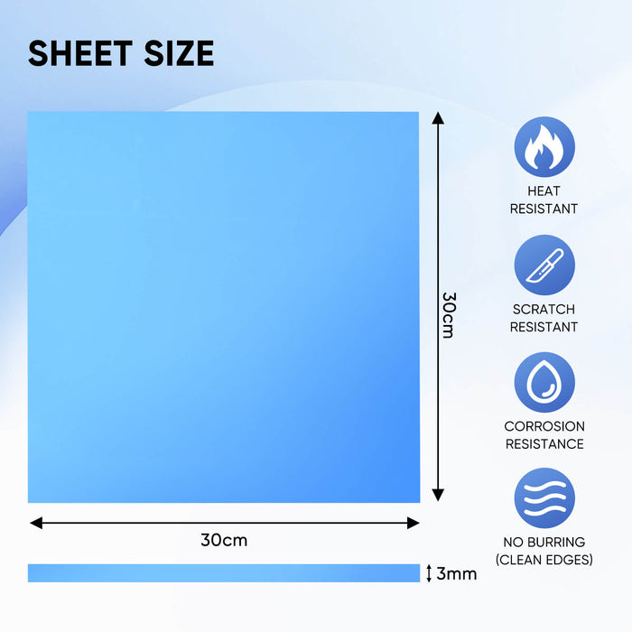 Monport Select 12"x12'' Acrylic Sheet (3Pcs )