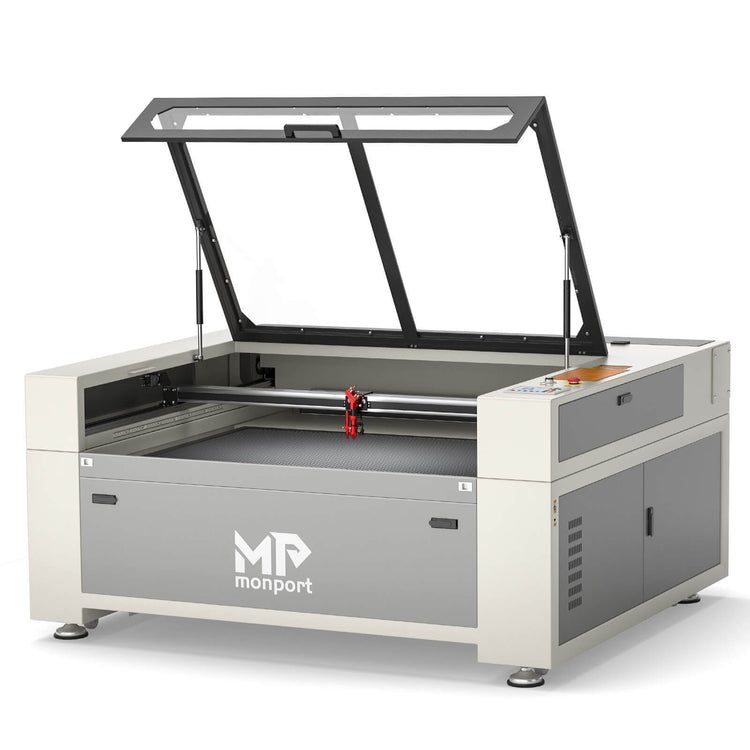 Monport 130W CO2 Laser Engraver & Cutter (55" x 35") with FDA Approved