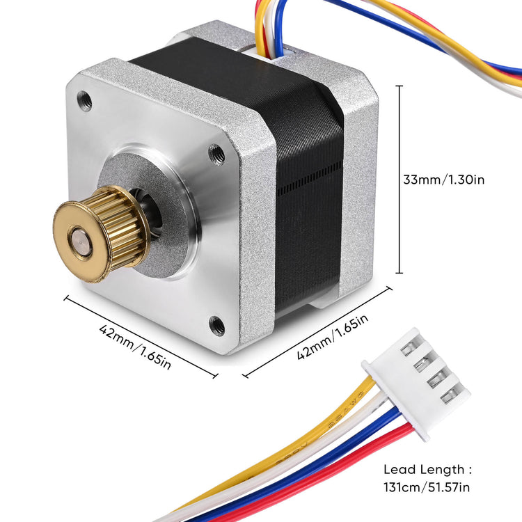 Monport Stepper Motor for 40W CO2 Laser Engraver