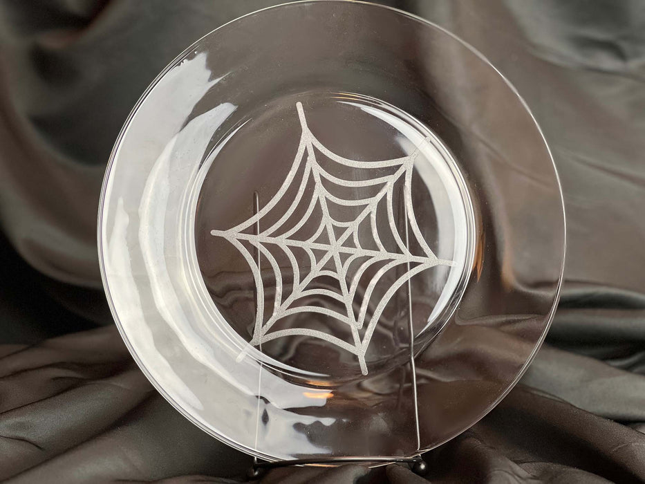 Laser Etched Spider Web-File